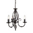Полилей Artisan 3xE14 Black Elstead Lighting ART3-BLACK | Osvetlenieto.bg