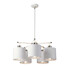 Полилей Balance 5xE27 White Polished Nickel Elstead Lighting BALANCE5-WPN | Osvetlenieto.bg
