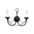 Аплик Carisbrooke 2xE14 Black Elstead Lighting CB2-BLACK | Osvetlenieto.bg