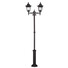 Градински стълб Chapel 2xE27 Twin Post Black Elstead Lighting CP8-BLACK | Osvetlenieto.bg