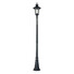 Градински стълб Chicago 1xE27 Single Head Textured Black Elstead Lighting CC5-M-BK | Osvetlenieto.bg