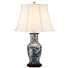 Настолна лампа Blue Hex 1xE27 Blue and White Elstead Lighting BLUE-HEX-TL | Osvetlenieto.bg