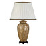 Настолна лампа Dian 1xE27 Tall Empire Shade Silver and Gold Designer's Lightbox DL-DIAN-TL | Osvetlenieto.bg