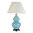 Настолна лампа Harbin Gourd 1xE27 Tall Empire Duck Egg Blue Designer's Lightbox DL-HARBIN-TL-DEB | Osvetlenieto.bg