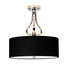 Плафон Falmouth 3xG9 Polished Chrome Black Shade Elstead Lighting BATH-FALMOUTH-SF-PC | Osvetlenieto.bg