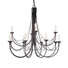 Полилей Carisbrooke 12xE14 Black Elstead Lighting CB12-BLACK | Osvetlenieto.bg