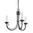 Полилей Chartwell 3xE14 Black Elstead Lighting CH3-BLACK | Osvetlenieto.bg