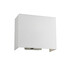 Аплик Riley 1xE27 Medium Rectangular Polished Chrome Back Plate Designer's Lightbox DL-RILEY-M-IV-PC | Osvetlenieto.bg