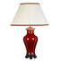 Настолна лампа Majin 1xE27 Tall Empire Shade Oxblood Designer's Lightbox DL-MAJIN-TL-OXB | Osvetlenieto.bg