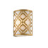 Аплик Arabella 1xE27 Gilded Nola Distressed Gold Ivory Shade Gilded Nola GN-ARABELLA1 | Osvetlenieto.bg