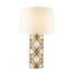 Настолна лампа Arabella 1xE27 Gilded Nola Distressed Gold Ivory Shade Gilded Nola GN-ARABELLA-TL-G | Osvetlenieto.bg