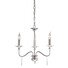 Полилей Finsbury Park 3xE14 Polished Nickel Elstead Lighting FP3-POL-NICKEL | Osvetlenieto.bg