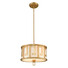 Полилей Lemuria 2xE27 Medium Gilded Nola Distressed Gold Ivory Shade Gilded Nola GN-LEMURIA-P-M | Osvetlenieto.bg
