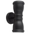 Външен аплик Malvern 2xGU10 Up & Down Lantern Black Garden Zone GZH-MALV | Osvetlenieto.bg