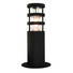 Градински стълб Hornbaek 1xE27 Black Elstead Lighting HORNBAEK-PED | Osvetlenieto.bg