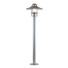 Градински стълб Klampenborg 1xE27 Silver Elstead Lighting KLAMPENBORG-BOL-SIL | Osvetlenieto.bg