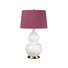 Настолна лампа Isla 1xE27 Table Light Aged Brass White Purple Elstead Lighting ISLA-AB-TL-PURPLE | Osvetlenieto.bg