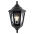Плафон Kinsale 1xE27 Lantern Black Elstead Lighting KINSALE-FLUSH | Osvetlenieto.bg