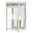 Външен аплик Holborn 2xE14 Half Lantern Medium Polished Chrome Elstead Lighting HL7-M-PC | Osvetlenieto.bg