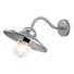 Външен аплик Klampenborg 1xE27 Silver Elstead Lighting KLAMPENBORG | Osvetlenieto.bg