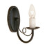 Аплик Minster 1xE14 Black Elstead Lighting MN1-BLACK | Osvetlenieto.bg