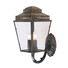 Външен аплик Mansion House 3xE14 Aged Brass Elstead Lighting MANSION-HOUSE-WB1-BR | Osvetlenieto.bg