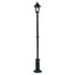 Градински стълб Parish 1xE27 Black Elstead Lighting PR6-BLACK | Osvetlenieto.bg
