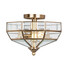 Плафон Old Park 2xE27 Antique Brass Elstead Lighting OLD-PARK-AB | Osvetlenieto.bg