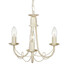 Полилей Minster 3xE14 Ivory Gold Patina Elstead Lighting MN3-IV-GOLD | Osvetlenieto.bg