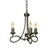 Полилей Olivia 3xE14 Black Gold Patina Elstead Lighting OV3-BLK-GOLD | Osvetlenieto.bg