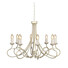 Полилей Olivia 8xE14 Ivory Gold Patina Elstead Lighting OV8-IVORY-GOLD | Osvetlenieto.bg