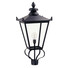 Градински стълб Wilmslow 1xE27 Lantern Head Only Black Elstead Lighting WSLL1-BLACK | Osvetlenieto.bg