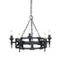 Полилей Saxon 5xE14 Black Elstead Lighting SAX5-BLK | Osvetlenieto.bg