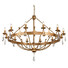 Полилей Windsor 12xE14 Gold Patina Elstead Lighting WINDSOR12-GOLD | Osvetlenieto.bg