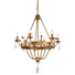 Полилей Windsor 6xE14 Gold Patina Elstead Lighting WINDSOR6-GOLD | Osvetlenieto.bg