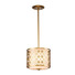 Полилей Ziggy 2xE14 Small Lacquered Gold Elstead Lighting ZIGGY-1P-S-LG | Osvetlenieto.bg