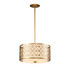 Полилей Ziggy 2xE27 Medium Lacquered Gold Elstead Lighting ZIGGY-2P-M-LG | Osvetlenieto.bg