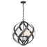 Външна висяща лампа Blacksmith 4xE14 Outdoor Old Black Quoizel QN-BLACKSMITH-4P-OBK | Osvetlenieto.bg