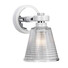 Аплик Gunnislake 1xG9 White Polished Chrome Elstead Lighting BATH-GUNNIS1-WPC | Osvetlenieto.bg