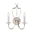 Аплик Pimlico 2xE14 Polished Nickel Elstead Lighting PM2-PN | Osvetlenieto.bg