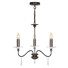 Полилей Finsbury Park 3xE14 Old Bronze Elstead Lighting FP3-OLD-BRZ | Osvetlenieto.bg