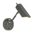 Аплик Quinto 1xE27 Dark Grey Polished Nickel Elstead Lighting QUINTO1-GPN | Osvetlenieto.bg