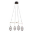 LED Полилей Alani PND-34375-4-BK Italux 24W 3000K | Osvetlenieto.bg