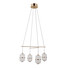 LED Полилей Alani PND-34375-4-HBR Italux 24W 3000K | Osvetlenieto.bg