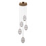 LED Полилей Alani PND-34375-5-HBR Italux 28W 3000K | Osvetlenieto.bg