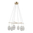 LED Полилей Alani PND-34375-6-HBR Italux 32W 3000K | Osvetlenieto.bg
