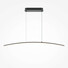 LED Полилей Curve MOD243PL-L18BK Maytoni 15W 3000K-4000K | Osvetlenieto.bg