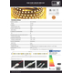 LED лента 9.6W 24V 3000К топла светлина SMD2835 - 120 светодиода | Osvetlenieto.bg
