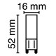 G9 3W 2700K Radium Димируема LED крушка 320lm | Osvetlenieto.bg