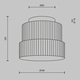 LED Плафон Scala MOD496CL-L12WK Maytoni 12W 3000K | Osvetlenieto.bg